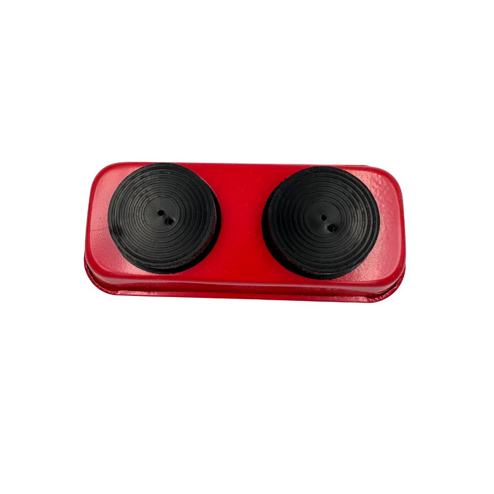 Bottom of red magnet tray