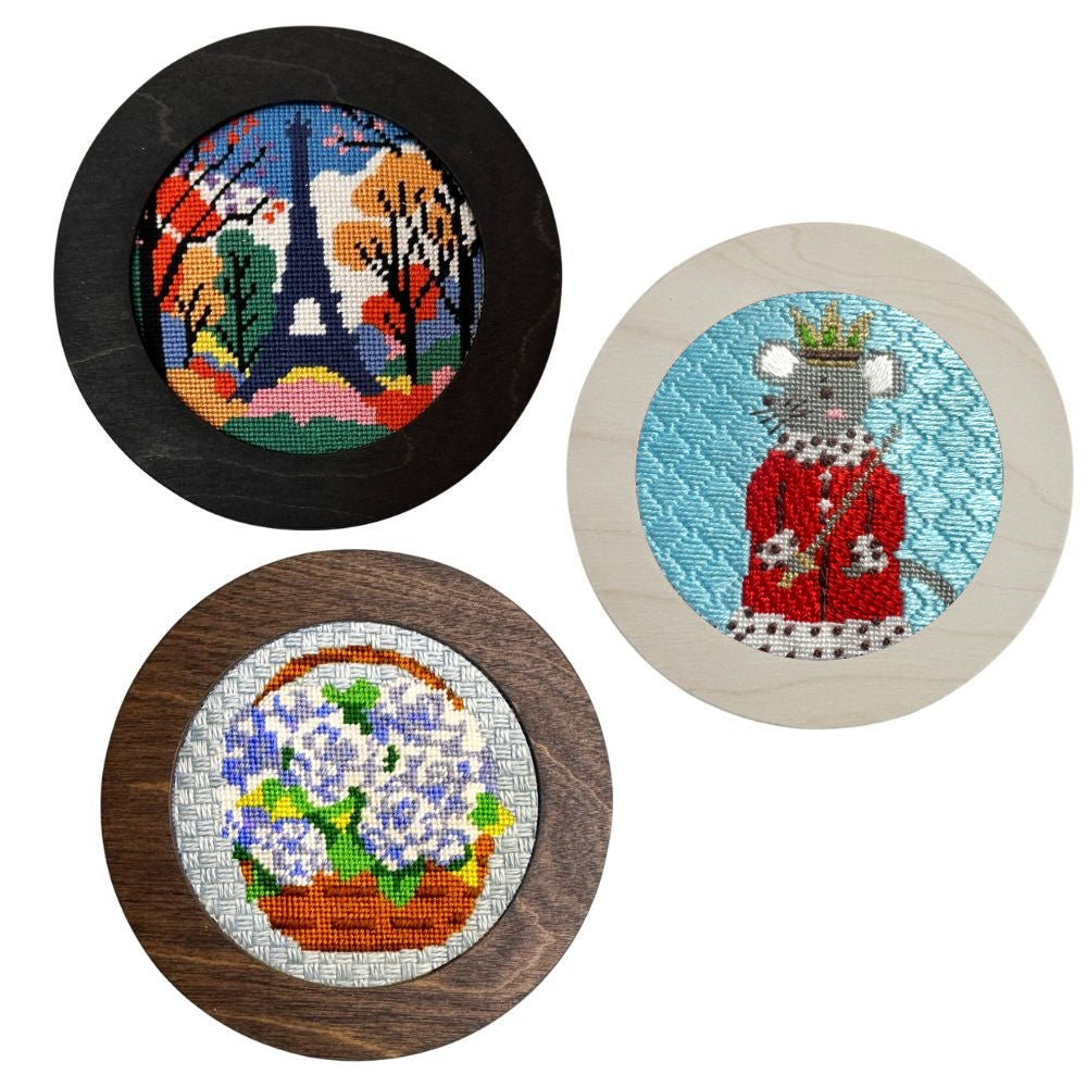 Mouse King Needlepoint Christmas Ornament Kit – Poppy Monk Needlepoint