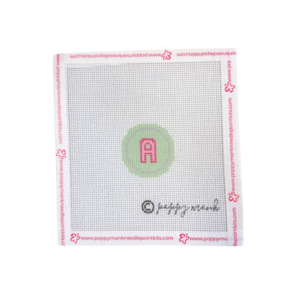 Fob Chain Letters | Mini Needlepoint Project (Fob Sold Separately)