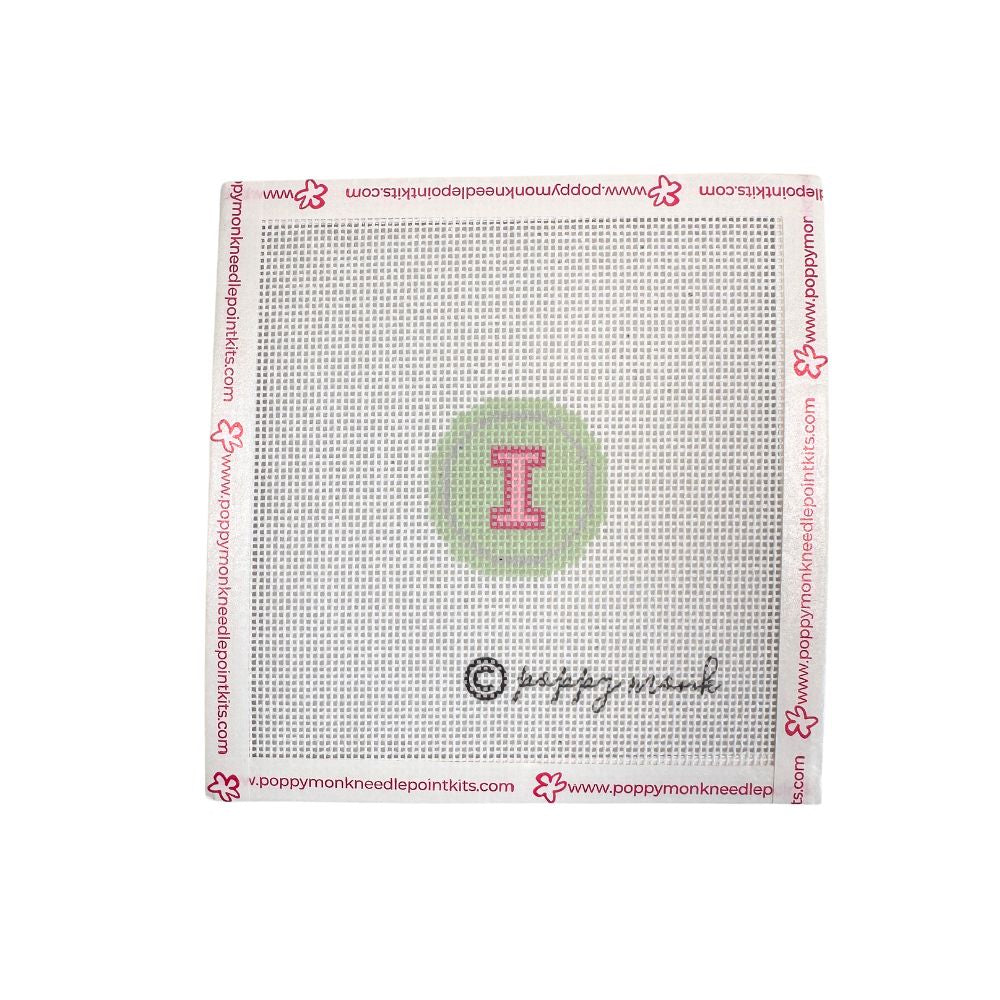 Fob Chain Letters | Mini Needlepoint Project (Fob Sold Separately)