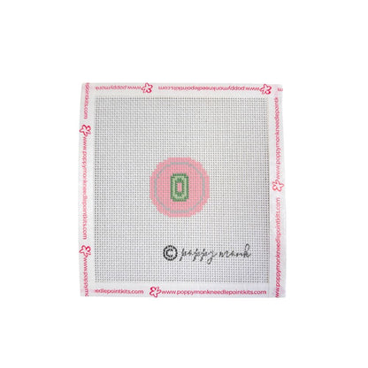 Fob Chain Letters | Mini Needlepoint Project (Fob Sold Separately)