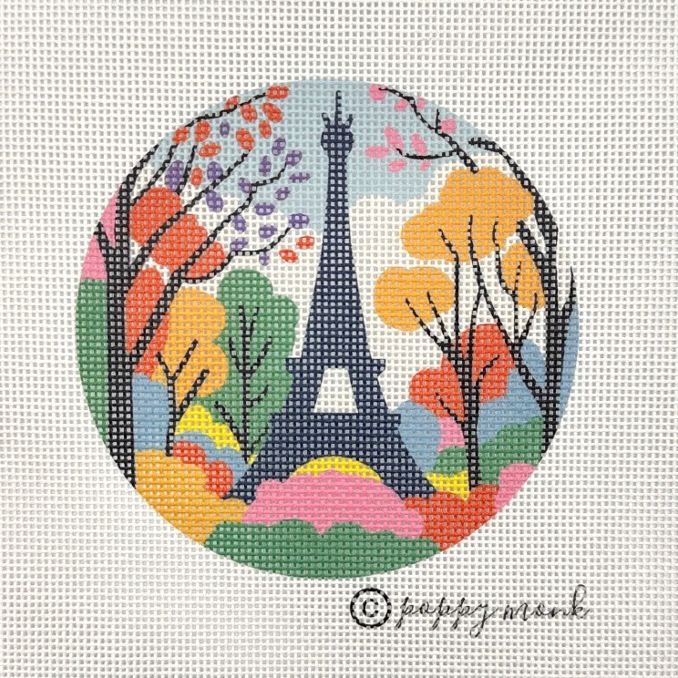 Stash Buster | Paris Needlepoint Canvas Only