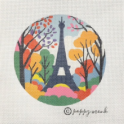 Stash Buster | Paris Needlepoint Canvas Only