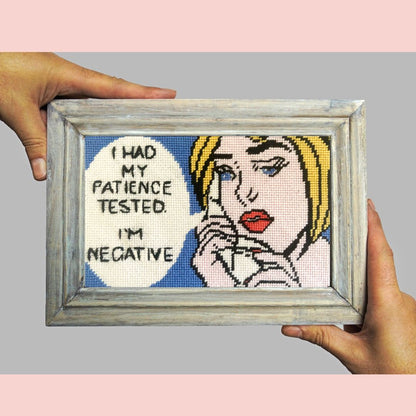 Patience Tested Funny Needlepoint Kit