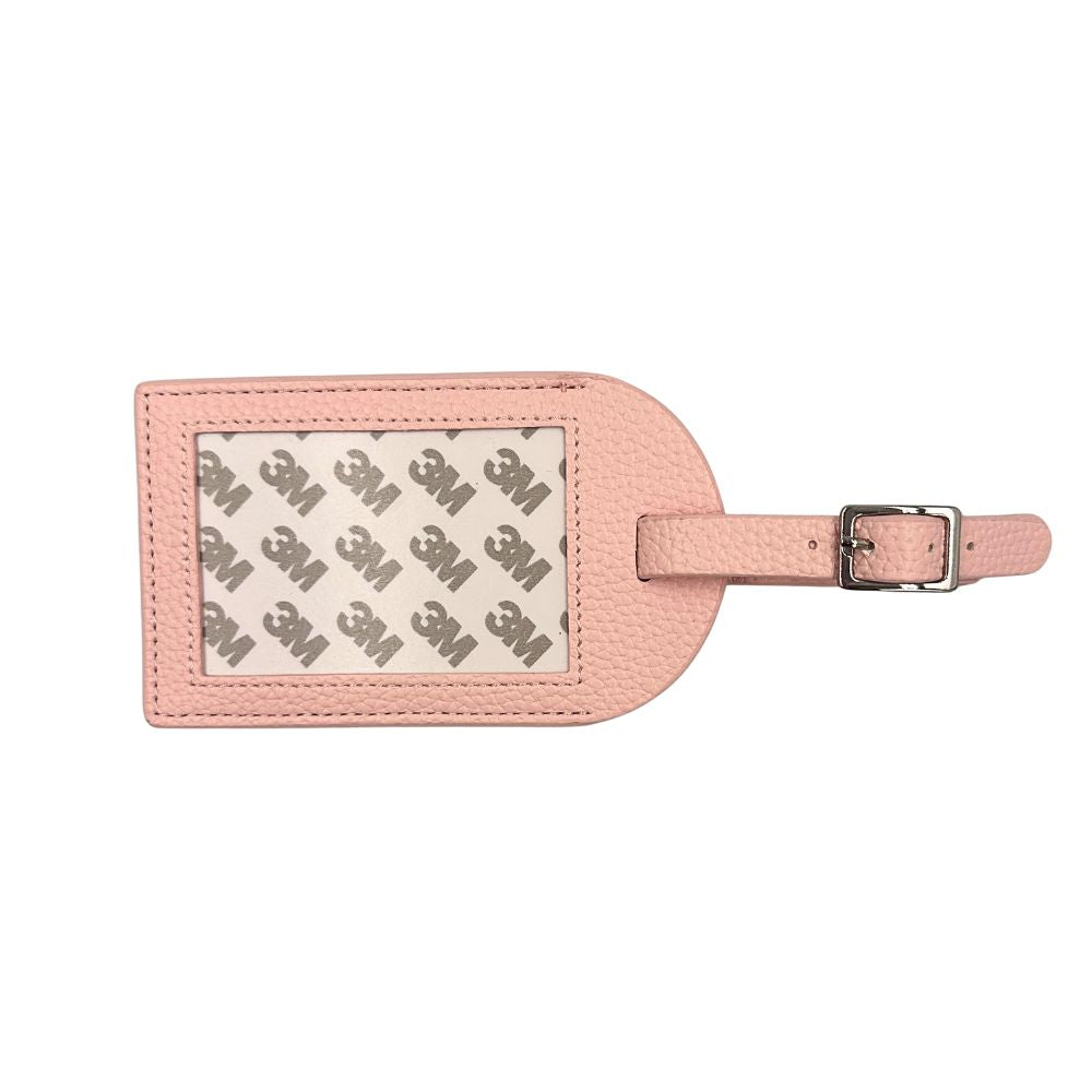 Needlepoint Luggage Tag | Pink Pastel