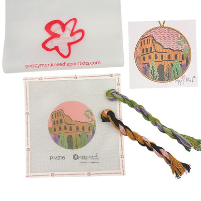Rome at Sunset Needlepoint Kit