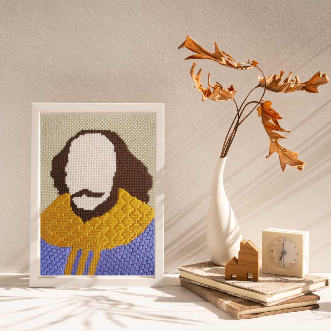 Shakespeare needlepoint kit