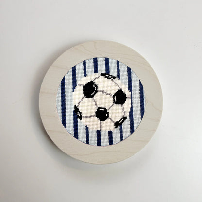 Soccer Ball Needlepoint Ornament Kit