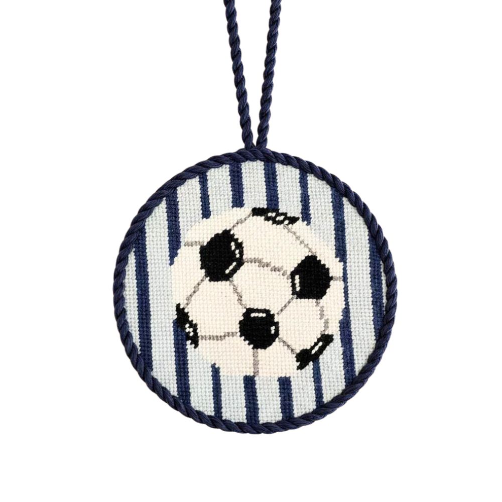 Soccer Ball Needlepoint Ornament Kit