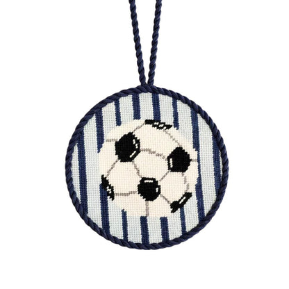 Soccer Ball Needlepoint Ornament Kit