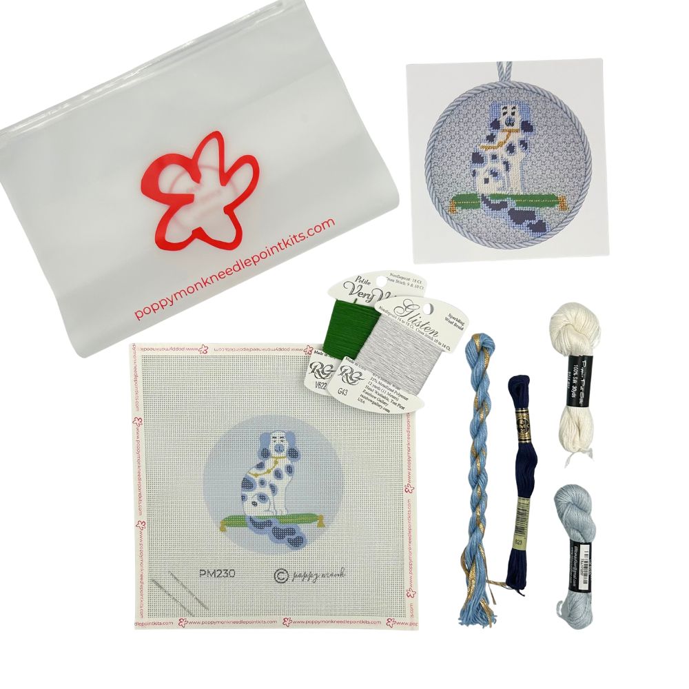 Staffordshire Dog Needlepoint Ornament Kit