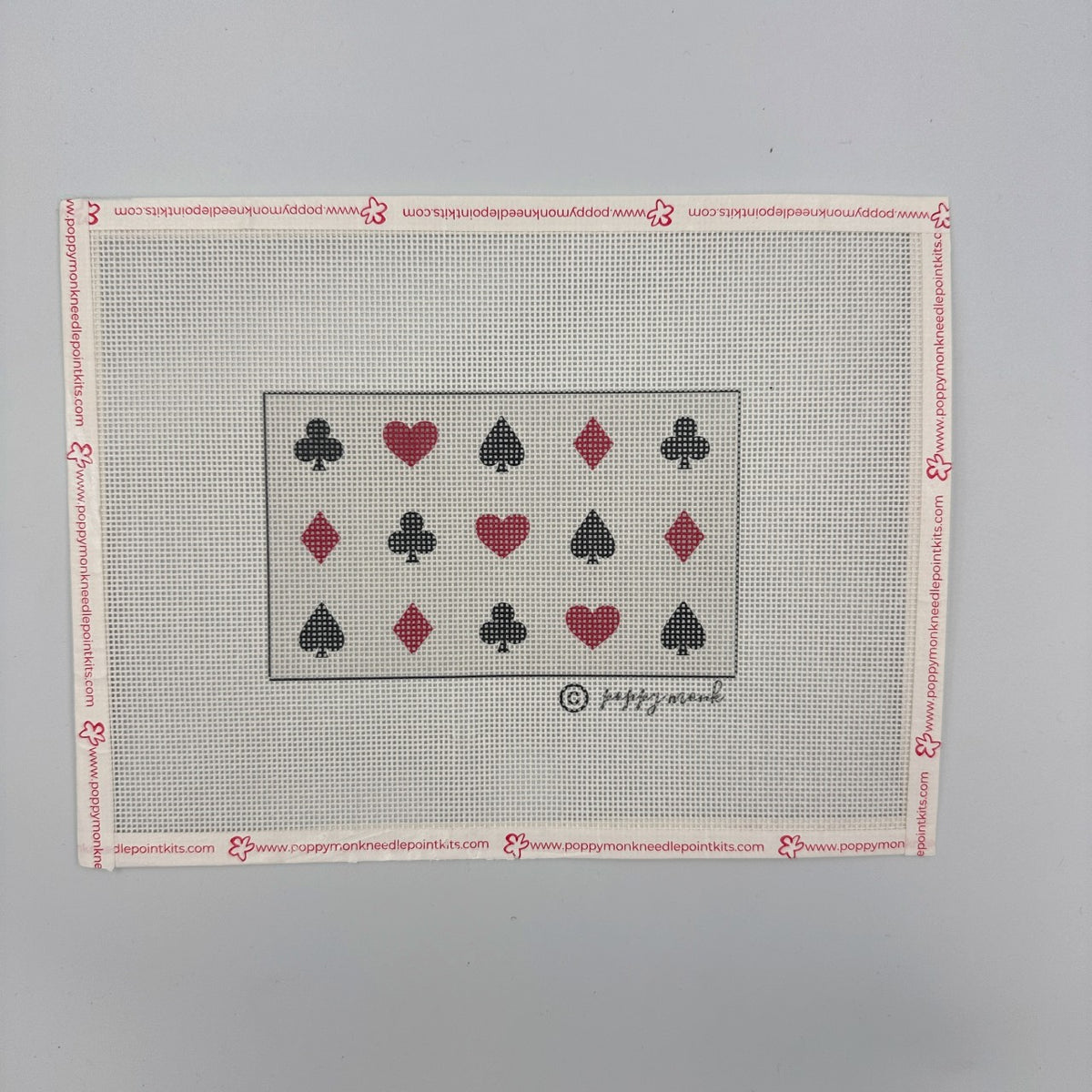 Suits Needlepoint Canvas Only