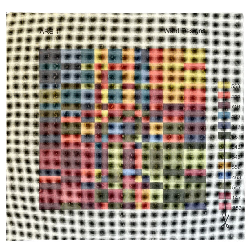 Terra Palette Needlepoint Pillow Kit