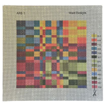 Terra Palette Needlepoint Pillow Kit