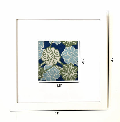 White Frame For 5&quot; x 5&quot; Needlepoint