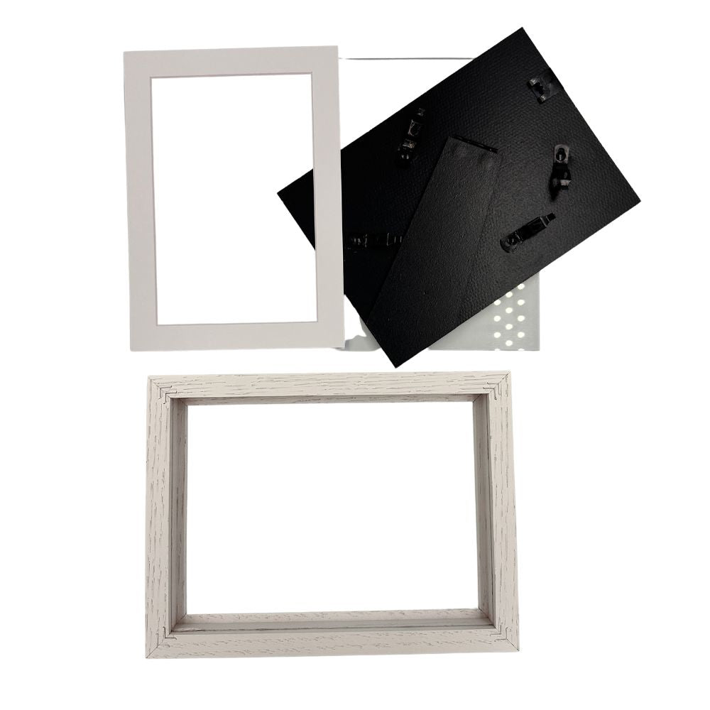 white oak needlepoint frame parts