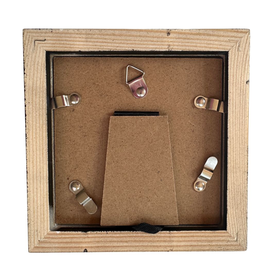 Fishing Needlepoint Beginner Kit + Black Frame