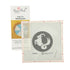 Poppy Monk needlepoint kit with Caprocorn goat pattern and instructions on a white background