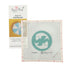 Pisces round needlepoint zodiac design
