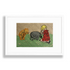pooh bear needlepoint design shown in a frame
