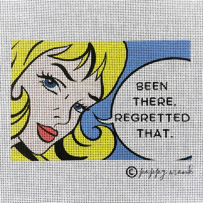 Been There Regretted That Needlepoint Kit