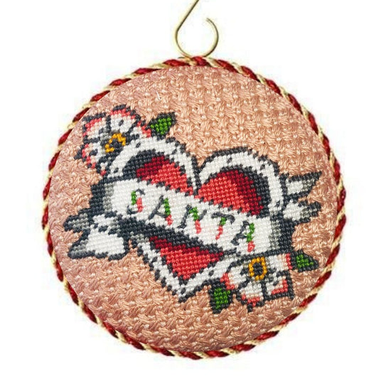 Bee Naughty Small Needlepoint Kit for Beginners and Experts