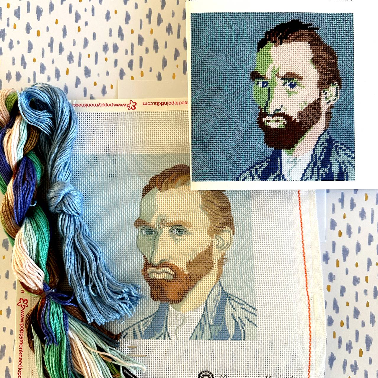 Van Gogh needlepoint kit